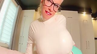 Busty Nurse Wants Cum On Her Face! Pov I Was Ready For A Little Vip Treatment For My Patient. I Was Ver