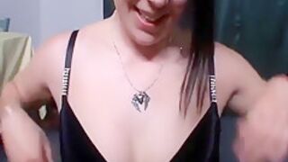 Dutch Punk Babe Happy Handjob 10 Min