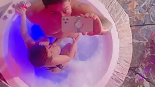 Follamos En Un Jacuzzi Con Una Tetona Chilena Despues Del Trabajo - Katejenn With Rough Sex