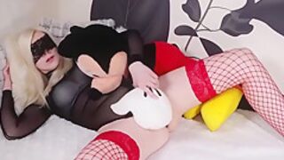 Bella Bates - Humping And Fucking Mickey Mouse 4k