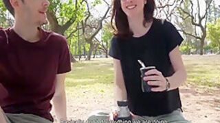 How Does A Day At The Park End Up With A Public Blowjob- - Cute Teen 18+ Swallows Cum 11 Min With Sara Sky