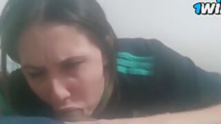 Greedy And Drooling Blowjob