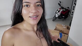 Parte 2- Latina Caliente Me Sorprende Y Follamos Duro