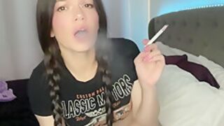 Scarletteloves - Smoking Cum Dump - Full Vid