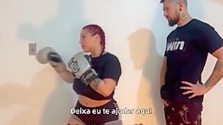 Treinador De Boxe Me Comeu Gostoso Durante A Aula With Rough Sex