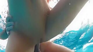 Lisa Fox In Anal In Outdoor Swimming Pool With Hot Teen 18+ And Cum Inside Her Ass 10 Min