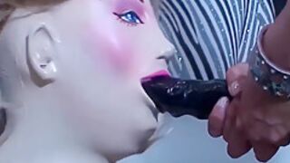 White Doll Taken Hard With Dildo