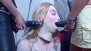 White Doll Taken Hard With Dildo