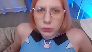 Sexy Redhead Cosplayer Gets Fucekd