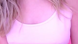 Pretty Blonde Teen 18+ Swallows Cum At Casting