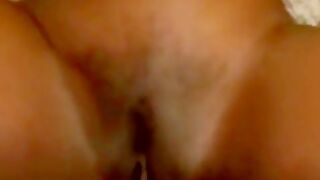 Big Tits Ebony Slut Is Sucking Off His Small Dick Like A Pro