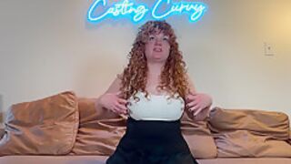 Casting Curvy In Busty Squirting Red Head