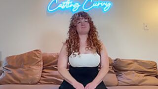 Casting Curvy In Busty Squirting Red Head