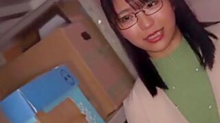 Ebwh-138 Im A Plain Office Lady With Glasses, But Would You Be Excited If I Was A Big-breasted, Perverted, Slutty Girl? Haruka Lili