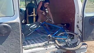 Bike Ride Ended With Hard Sex With A White Stranger (asian Milf Edition) - Rough Sex