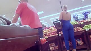 Great Body And Ass Of A Young Blonde In The Supermarket Rly