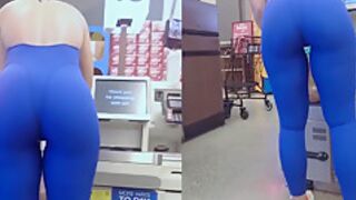 Great Body And Ass Of A Young Blonde In The Supermarket Rly