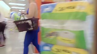 Great Body And Ass Of A Young Blonde In The Supermarket Rly