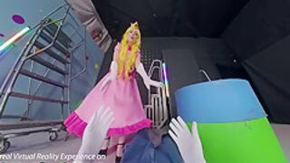 Vr Conk, Princess Peach And Braylin Bailey In Super Mario Xxx Parody With As 6 Min