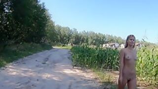 Miss4motivated - Naked Girl In A Corn Field