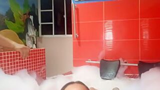 Rough Sex - My Lover Gives My Cock A Good Fuck In The Jacuzzi