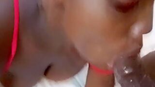 I Ordered A Real Big Fat Dick To Be Sucking On I Love A Big Strong Black Hard Cock In My Bitch Mouth - Jhodez1