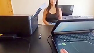 Latina Maid Signs Contract To Fuck 1 Minute Every Hour Until Her Boss With Miss Squirting