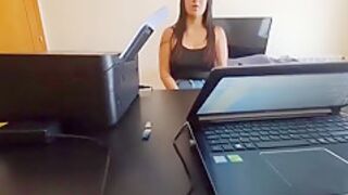 Latina Maid Signs Contract To Fuck 1 Minute Every Hour Until Her Boss With Miss Squirting