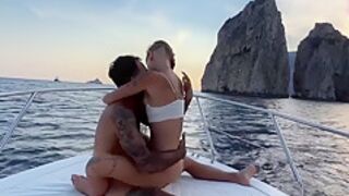 Italian Skipper Fucks American Tourist On His Boat