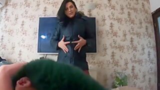 Milfycalla- Deep Blow-job While Wearing Fur Hooded Puffer Jackets 202