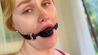 Gagging My Beauty And Face Fucking Her