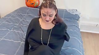 Busty Gothic Witch Had Anal Sex With Nerdy Virgin On Halloween