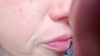 Morimar - College Girl Sucks Cock And Gets A Huge Cumshot On Her Face