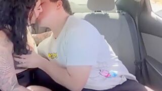 Bbw Josie Fucks A Guy In A Car