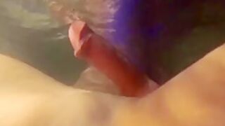 Milf Does A Hard Blowjob Underwater And Fucks Anal, Filled Everything With Cum