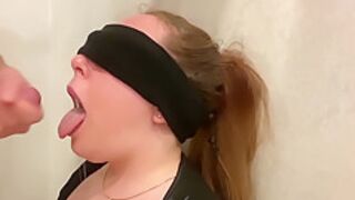 Hard Deep Oral Sex, Fucked A Beauty In The Mouth!