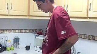 Delicious Blowjob On My Stepbrothers Cock