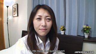 Naughty wife Noriko Sudo gets fucked so hard